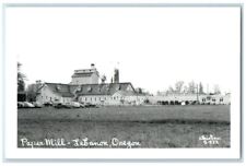 c1950's Paper Mill View Christian Lebanon Oregon OR RPPC Photo Postcard picture