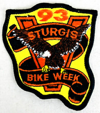 Sturgis SD 1993 Bike Week Eagle Motorcycle Biker Embroidered 3