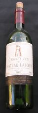 Chateau Latour 1989  Empty Bottle Collectables Extremely Rare￼ Cork  No Reserve picture