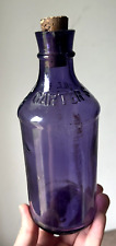 NICE AMETHYST COLORED CARTER'S MASTER INK BOTTLE PINT PAT. FEB 14 1899 L@@K picture