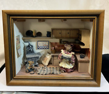 BOYDS Bears KITCHEN  Scene SHADOW BOX  Limited Edition #5002  (2001) picture