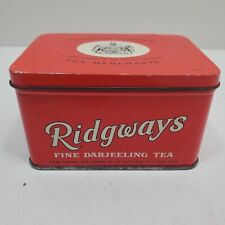 Vintage Ridgways Limited Darjeeling Tea Merchant’s Tin Made & Packed In England picture