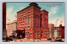 Omaha NE-Nebraska, Omaha National Bank Building, Antique, Vintage Postcard picture