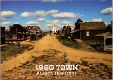 MURDO South Dakota Postcard 1880 TOWN Old West Theme Town Street c1980s 4