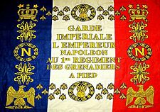 MAGNET FRENCH Military FLAG Imperial Guard of the Emperor Napoleon picture