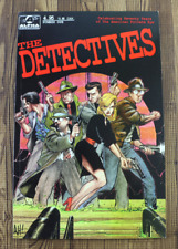 1993 Alpha Comic The Detectives #1 Paperback First Printing VF/VF+ picture