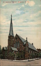 1912 Wheeling,WV St. Matthews Church Marshall,Ohio County West Virginia Postcard picture