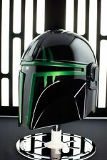 Star Wars Black Series The Mandalorian Black Wearable Helmet Collectible picture