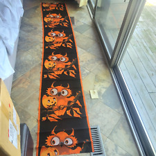 Vintage Halloween Crepe Paper Banner Owls And picture