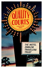 postcard Quality Courts Motel United Inc. Washington Pa. A1130 picture
