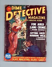 Dime Detective Magazine Pulp Dec 1950 Vol. 64 #4 GD+ 2.5 picture