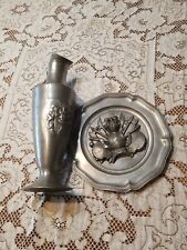 Scrap PEWTER Lot 8 Lbs~Reloading Crafts Jewelry~ Not Scrap. Belgium. 92% and 94% picture