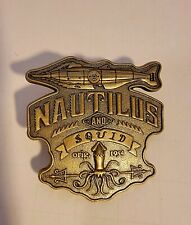 Disney Pin 20,000 Leagues Under The Sea Nautilus And Squid 1954 Bronze 2016 New picture