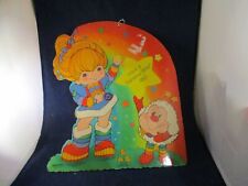 Have A Rainbow Brite Day 1983 Hallmark Store Display Promo Sign picture