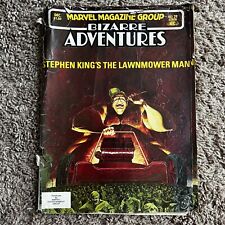 Marvel Magazine Preview 29 Bizarre Adventures Stephen King The Lawnmower Man picture