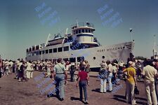 1977 35mm slide Ship The Port Welcome docked Baltimore Inner Harbor #1928 picture