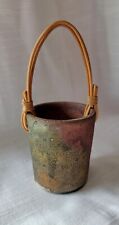 Vintage Hawaii Small Raku Art Pottery Pot or Vase by Warren Andrade picture