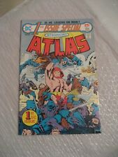 ATLAS #1 vf condition 1975 a dc comic book picture
