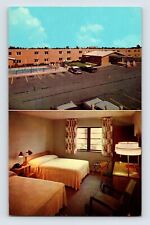 Postcard Ohio North Ridgeville OH Manor Motel Interior 1960s Unposted Chrome picture