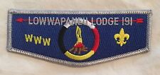 OA Lodge 191 Lowwapaneu Flap Mint CC4 picture
