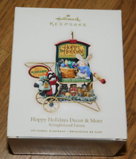 New Hallmark Ornament Hoppy Holidays Decor & More, Kringlewood Farms, 2007 picture