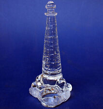 Lighthouse Figurine Sculpture Hand Blown Glass Crystal picture