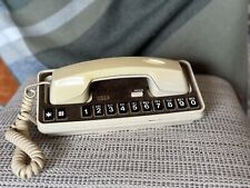 Unique Vintage Retro GTE Telephone Push Button 1988 Touch Tone Horizontal Retail picture