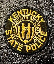 Kentucky State Police Patch Old Felt Cheese Cloth ~ Vintage ~ RARE picture