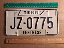 License Plate, Tennessee, 1966 (debossed 66 top right), Passenger, JZ 0775 picture