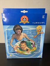 Vtg 2000 Looney Tunes Infant Swim Ring The Wet Set Sylvester Tweety Bugs Bunny picture