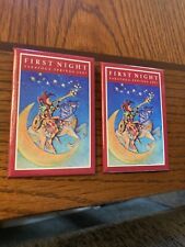 Saratoga Springs First Night buttons (1997) picture