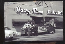 REAL PHOTO LOS ANGELES CALIF. HARRY MANN CHEVROLET CAR DEALER POSTCARD COPY picture