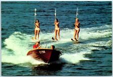 Postcard - Water Skiing on the Gold Coast, Australia picture