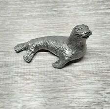 Vintage Gault Pewter Seal Figurine 3