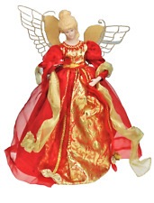 16” Angel Large Tree Topper Angelic Christmas Centerpiece Holiday Decor picture