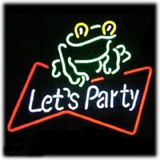 Let's Party Frog Neon Light Sign 17