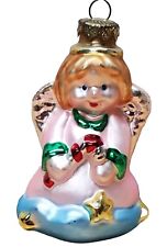 Thomas Pacconi 2002 Angel Candy Cane Mercury Glass Holiday Christmas Ornament picture