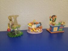 3 Figures The Simpsons sculpture  from At Home with Homer Collection. picture