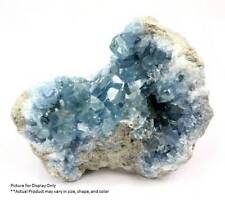 Natural Celestite Mineral Cluster from Madagascar 1ech 2-3