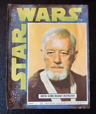 1977 Vintage STAR WARS ADPAC General Mills cereal Sticker -Obi Wan Ben Kenobi EX picture