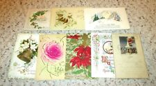 Lot of 52 diff Used Postcards 1900s to 1950s Various Topics Give Away Price picture