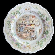 Royal Doulton Brambly Hedge The Store Stump Plate 8