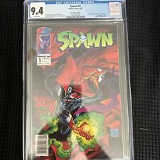 Spawn #1 Newsstand Image 1992 1st Appearance Spawn Todd McFarlane 🔑CGC9.4 picture