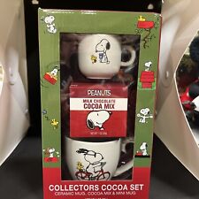 Peanuts Snoopy Woodstock Collector's 2 mugs 1 is a mini . New still sealed picture
