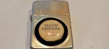 Old  Working  ALUMINUM LIGHTER made in United States Seaton Trucking Pittsburg  picture