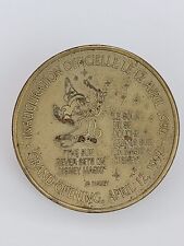 1992 Euro Disney Resort Paris Grand Opening Commemorative Medallion Pin picture