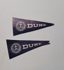 Vintage Antique Duke University College Mini Lick N Stick Sticker Flags picture
