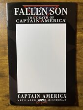 FALLEN SON: THE DEATH OF CAPTAIN AMERICA 3 BLANK COVER VARIANT MARVEL 2007 picture
