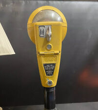Vintage Yellow Duncan 60 Parking Meter Working picture