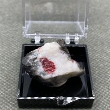 Natural Cinnabar Raw Stone Mineral Specimen Quartz Home Improvement Gemstones picture